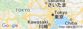 Mitaka Shi map